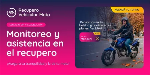 Recupero Vehicular Moto